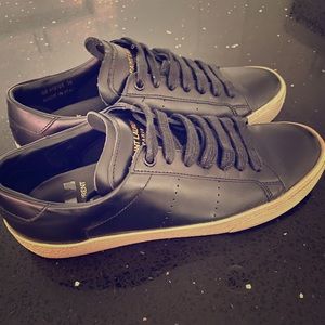 Saint Laurent classic leather trainers